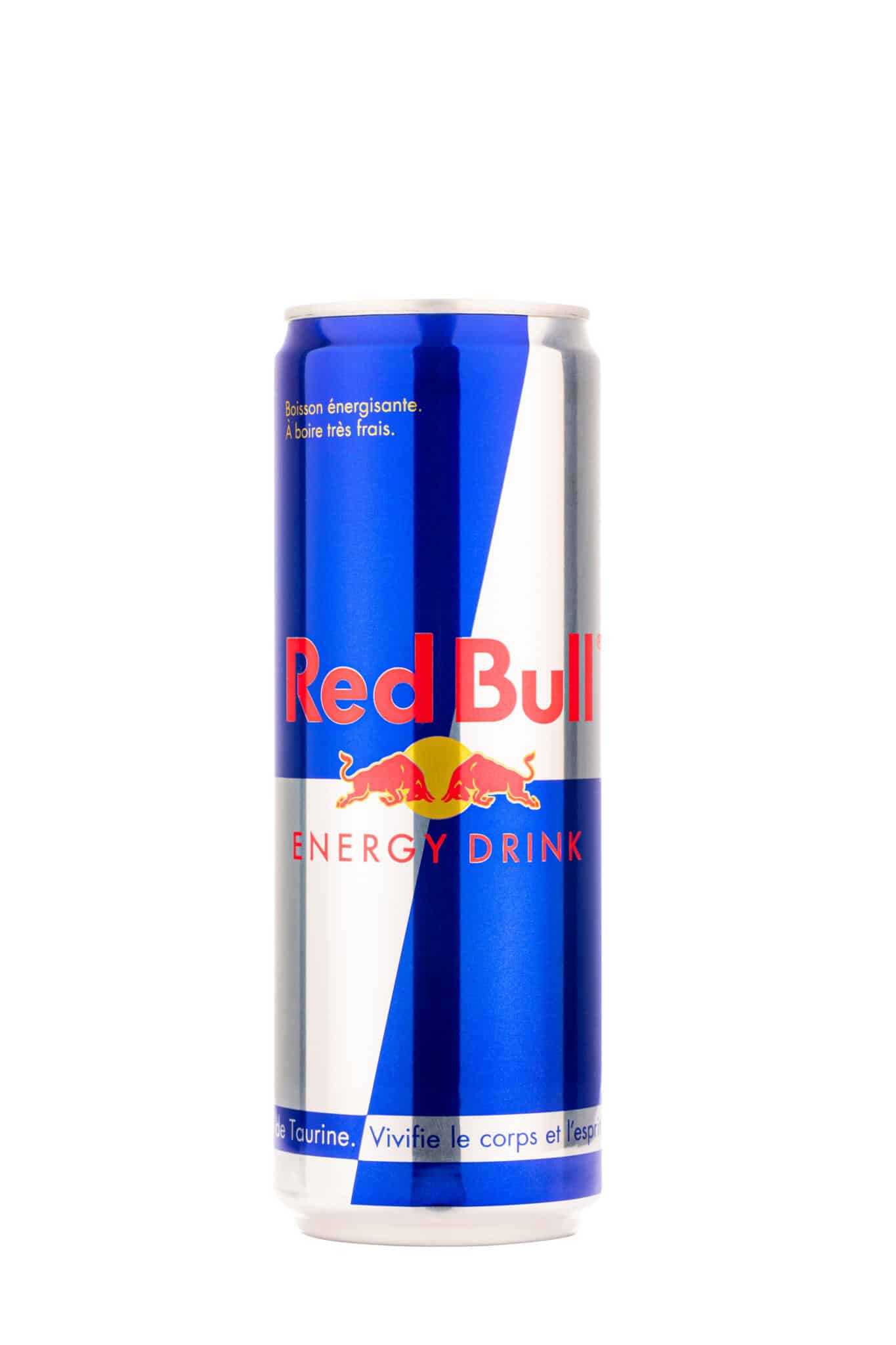 Packshot pour Cannette Red Bull